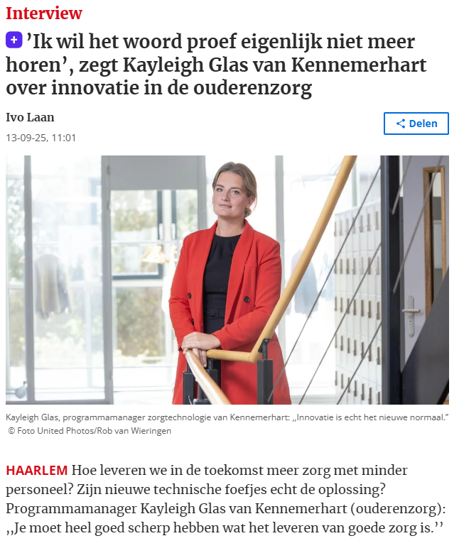 Kennemerhart zorgtechnologie